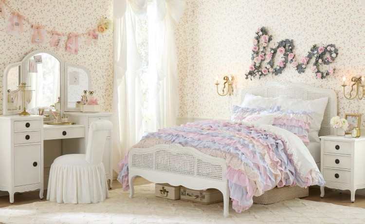 Dreamy cottagecore vibes ☁️✨ This romantic bedroom setup is giving soft, feminine elegance with ruffle details, vintage-inspired decor, and delicate floral touches! Would you style your space like this? 💕 #CottagecoreAesthetic #ShabbyChic #RomanticDecor #LTKHome #VintageVibes #CozySpaces

#LTKStyleTip #LTKHome #LTKFindsUnder100