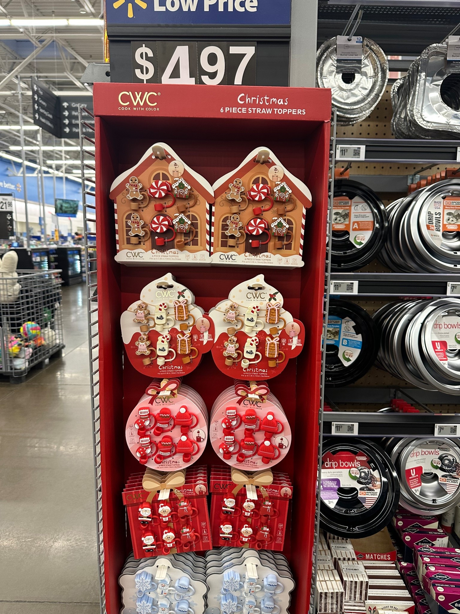 CWC Christmas straw toppers