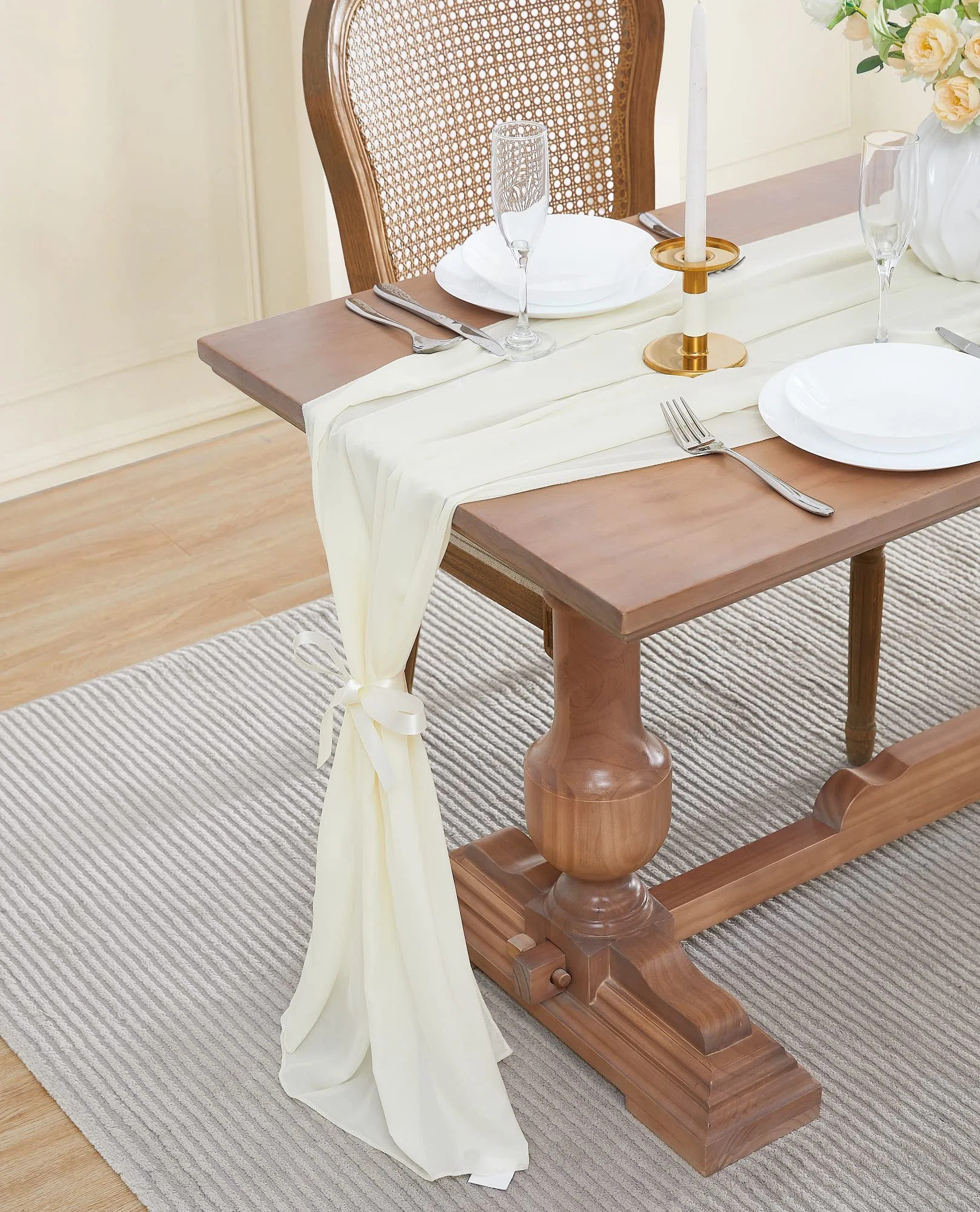 Cheatom Solid Wedding Table Runner | Wayfair North America