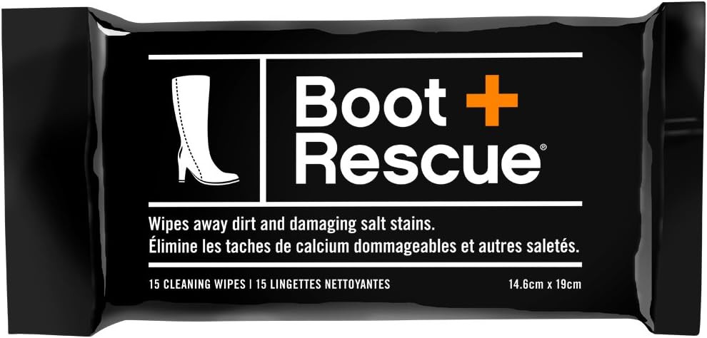Boot Rescue All-Natural Cleaning Wipes. Remove Dirt & Damaging Salt Stains from Leather & Suede S... | Amazon (US)