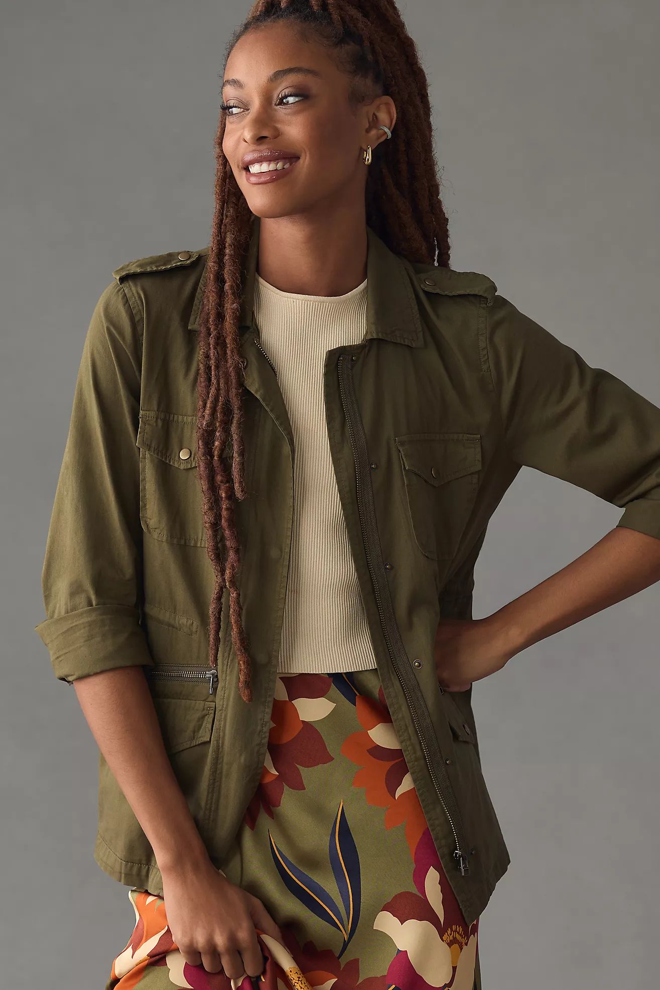 Velvet by Graham & Spencer Ruby Utility Jacket | Anthropologie (US)