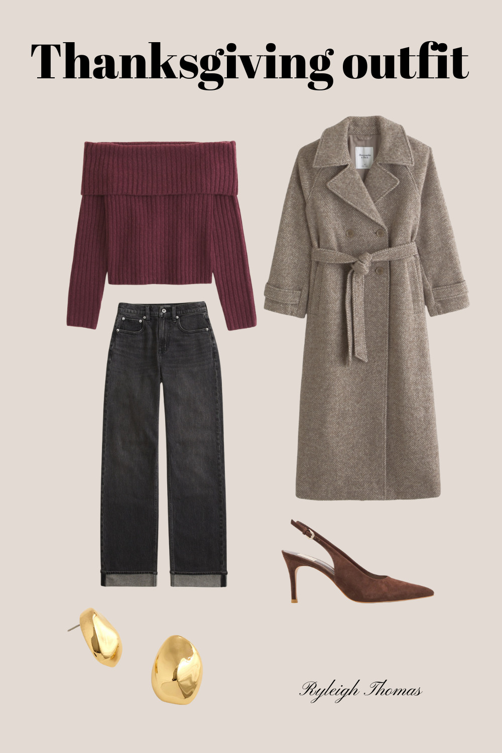 “A simple Thanksgiving or Christmas outfit made up of timeless staples already in your closet 🤍  perfect for holiday dinners or festive get-togethers! 

 #LTKHoliday #LTKSeasonal #LTKStyleTip