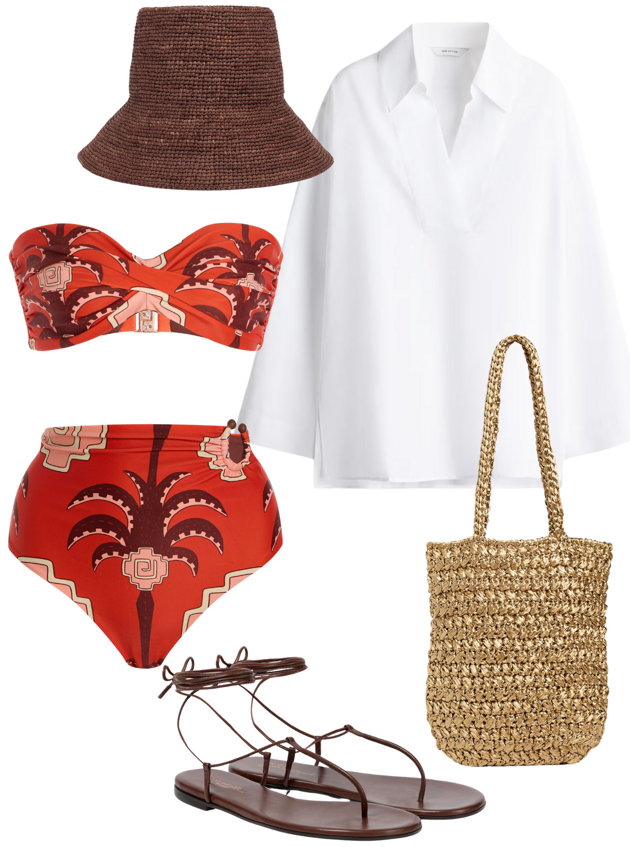 TDR Beach - Look 6: Polished Print 

 