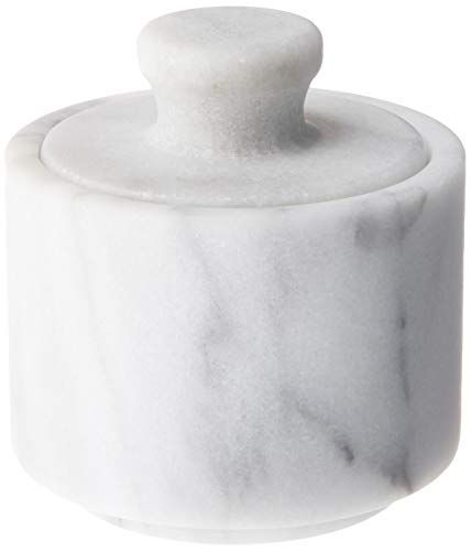 Fox Run Marble Salt Cellar, White 3" x 3" | Amazon (US)