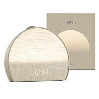 Hatch Restore 3 Sunrise Alarm Clock, Sound Machine, Smart Light (Putty) - White Noise, Screen-Fre... | Amazon (US)