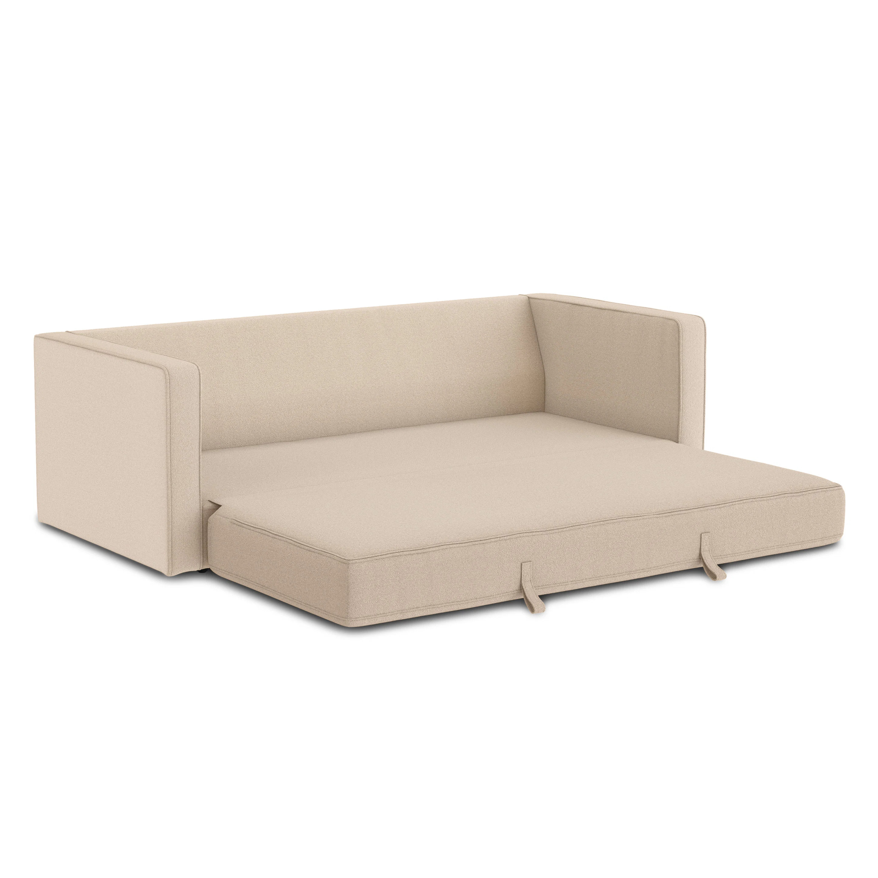 Sven 88" Tufted Sofa Bed - Ratine Buff | Article