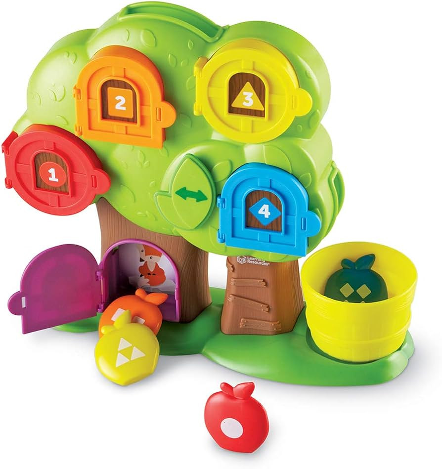 Learning Resources Hide & Seek Learning Treehouse, Letter Games, Toddler Learning Treehouse, Ages... | Amazon (US)