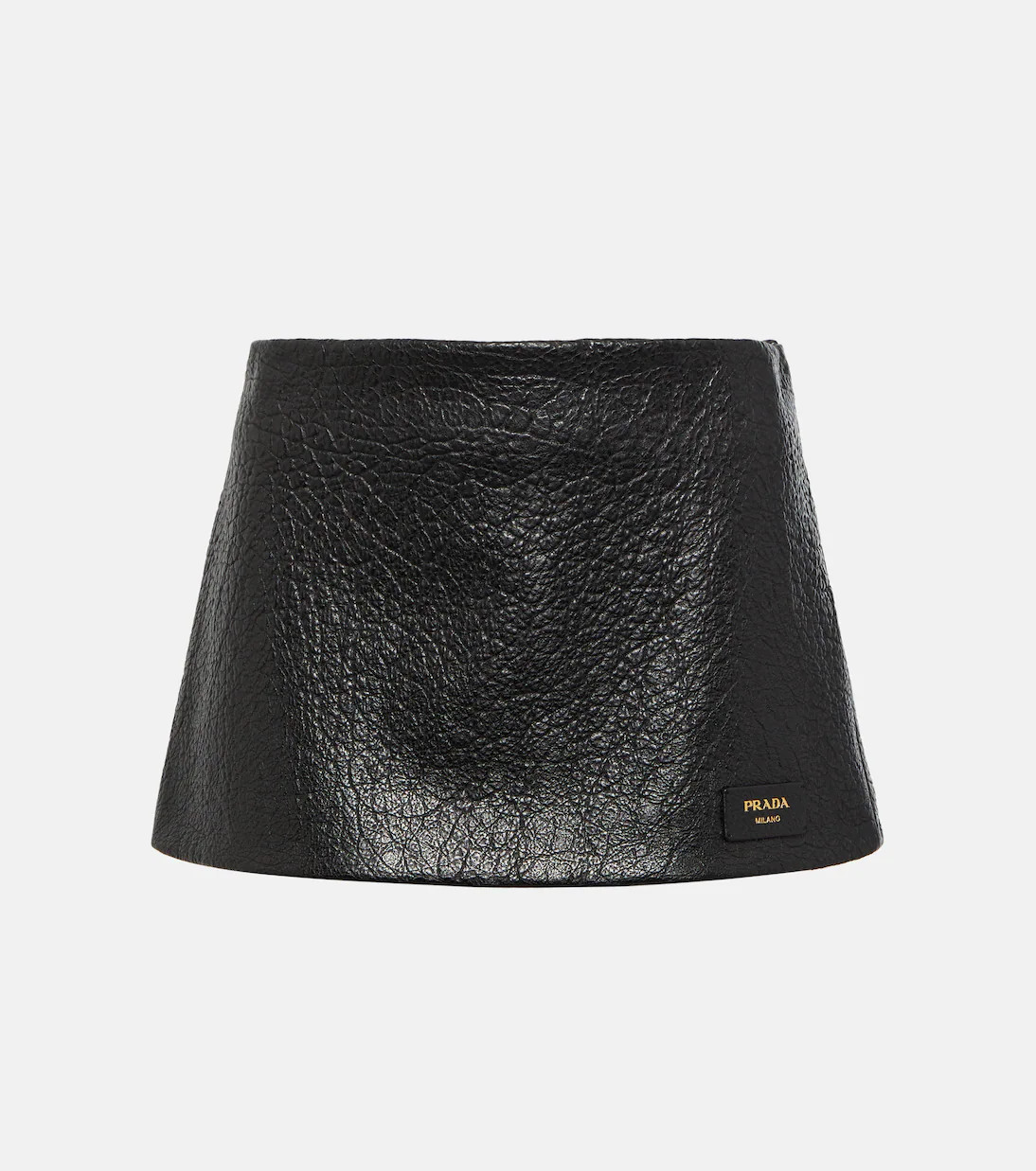Low-rise leather miniskirt | Mytheresa (INTL)