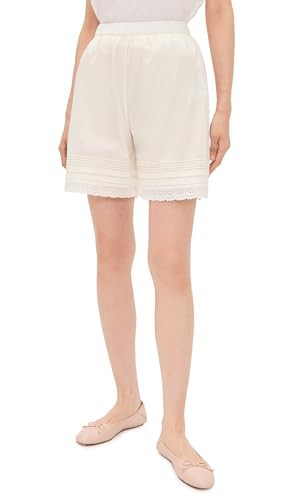 FAITHFULL Women's Filomena Shorts, Fiore Lace White, 10 | Amazon (US)
