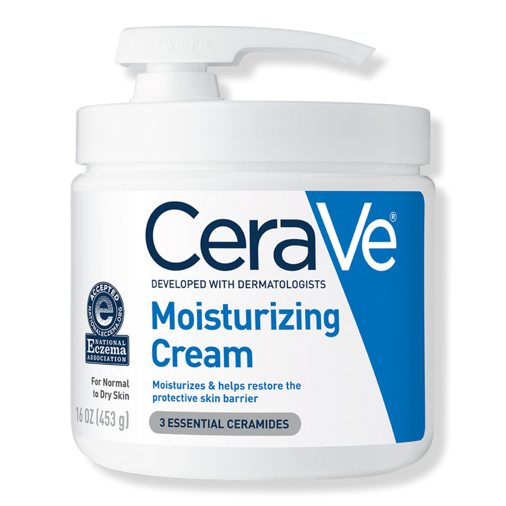 CeraVe Moisturizing Cream Body and Face Moisturizer - 16.0 oz (Pump) | Ulta
