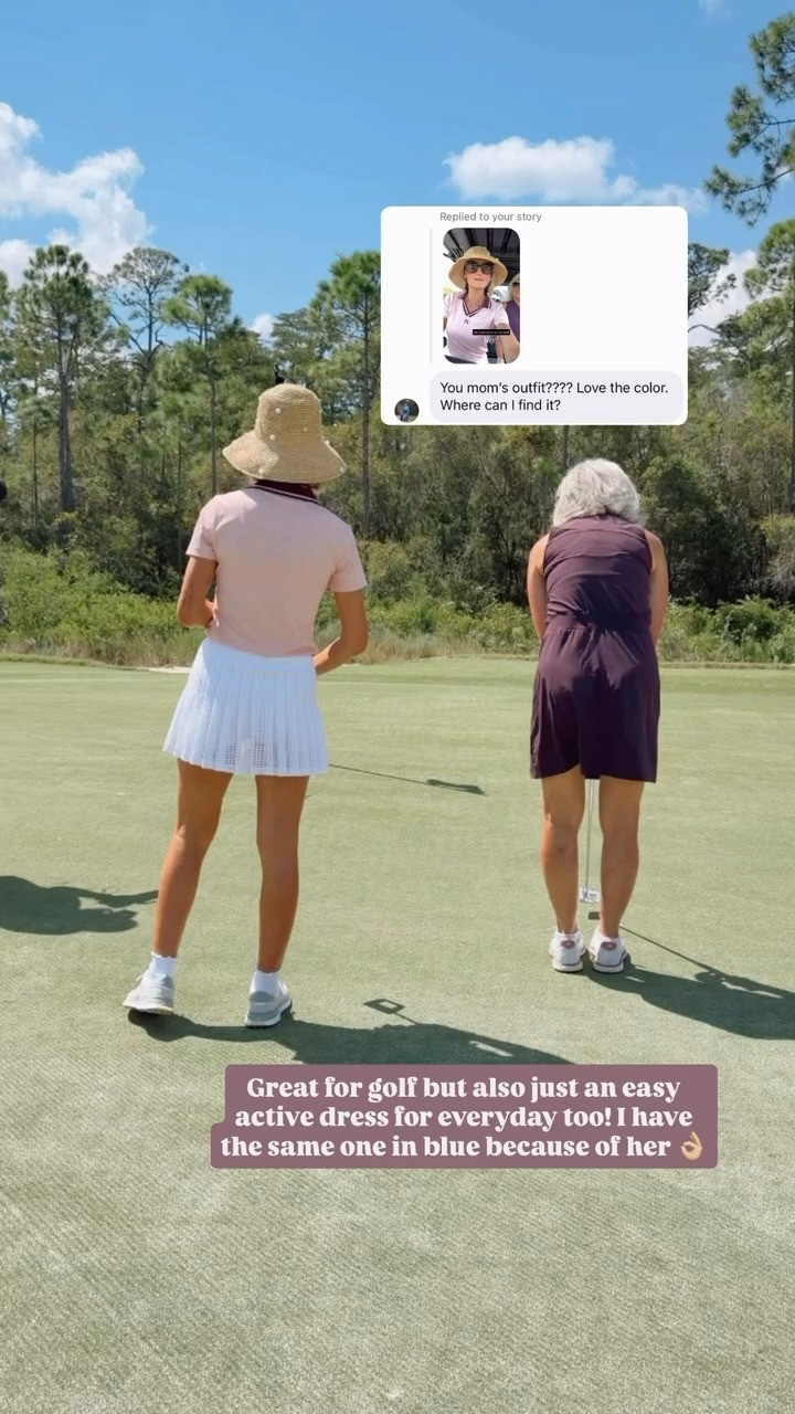 An easy active dress that's comfortable and perfect for golf or just everyday wear!

Loverly Grey, activewear, athleisure, golf outfit 

 #LTKActive