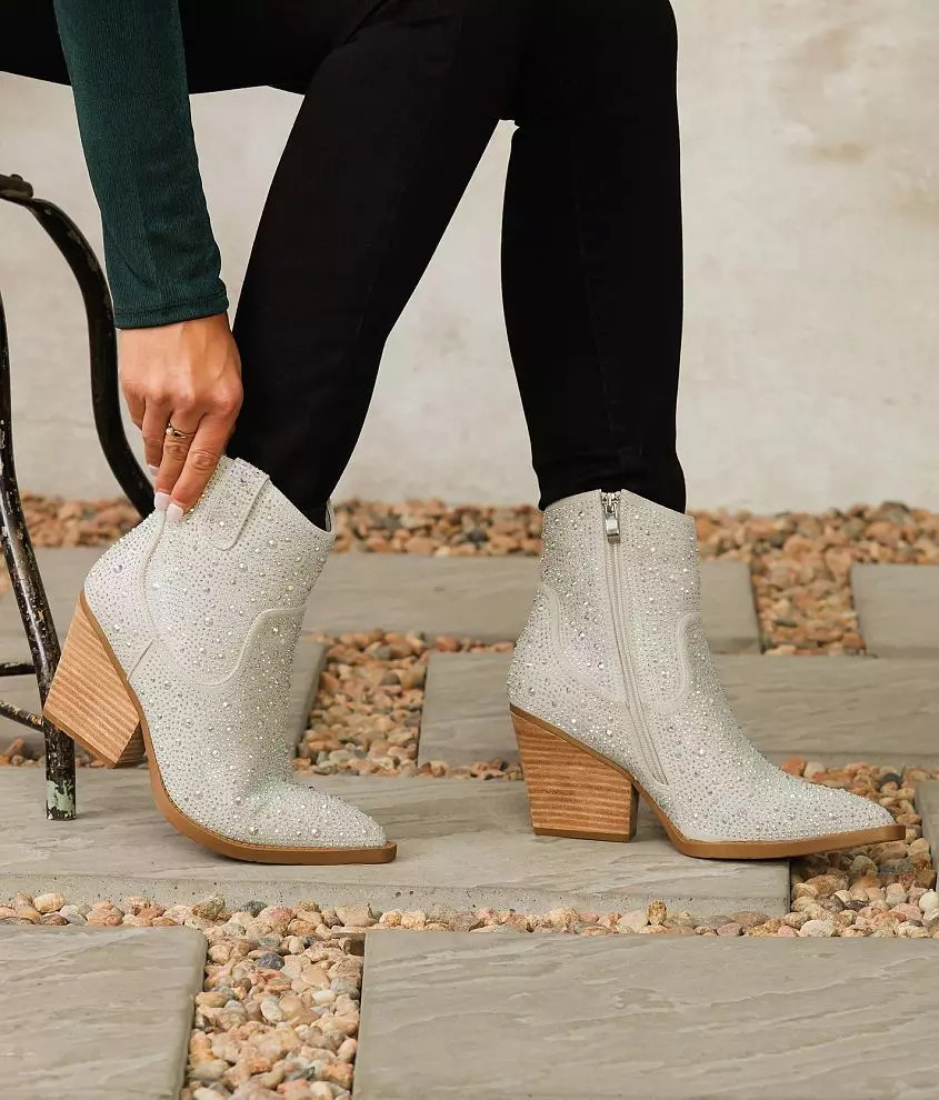 Jolene Western Ankle Boot | Buckle