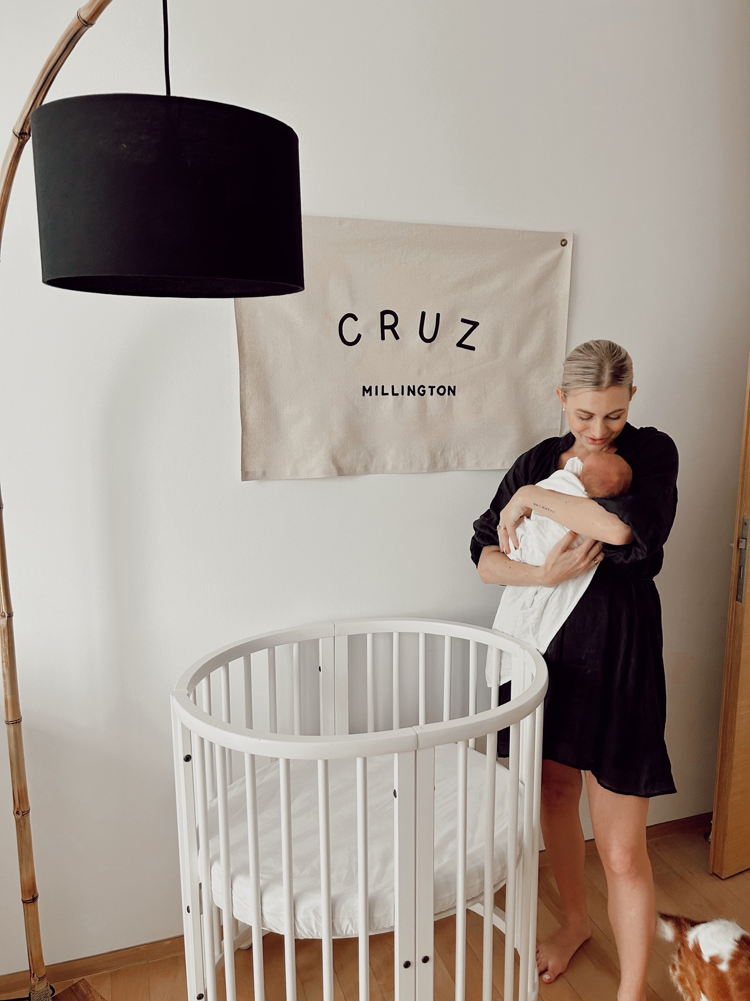 We love this modular crib - chic and practical!

#LTKbaby