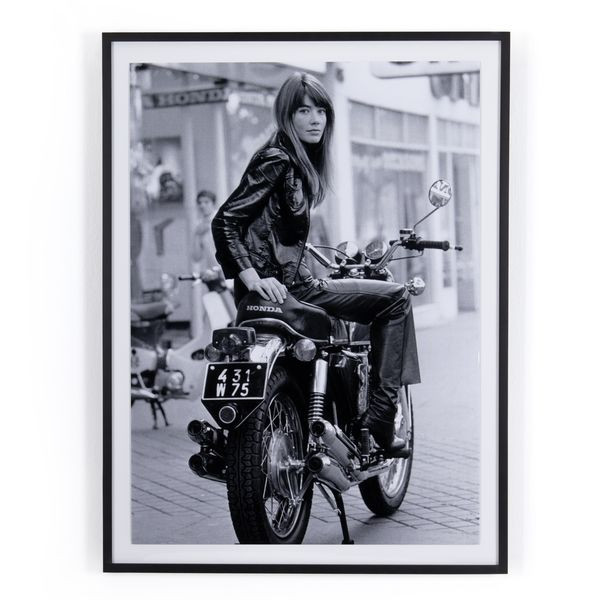 Françoise Hardy On Bike By Getty Images | Scout & Nimble