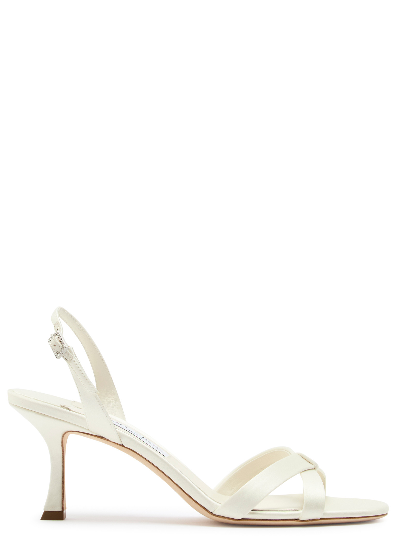 Elsy 70 satin sandals | Harvey Nichols