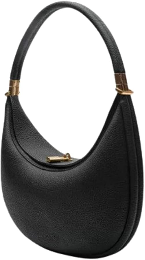 Medium Moon Bend Bag Single Shoulder Underarm Bag Crescent Bag Crossbody Purse Hobo Bags Elegant ... | Amazon (US)