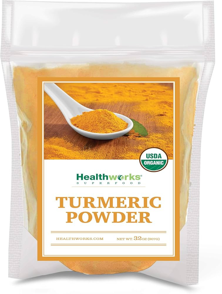 Healthworks Turmeric Powder (32 Ounces / 2 Pounds) | Ground Raw Organic | Curcumin & Antioxidants... | Amazon (US)