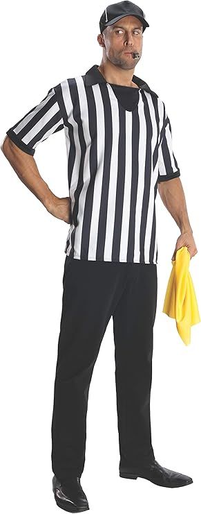 Rubie's Costume Heroes And Hombres Adult Referee Shirt And Hat | Amazon (US)