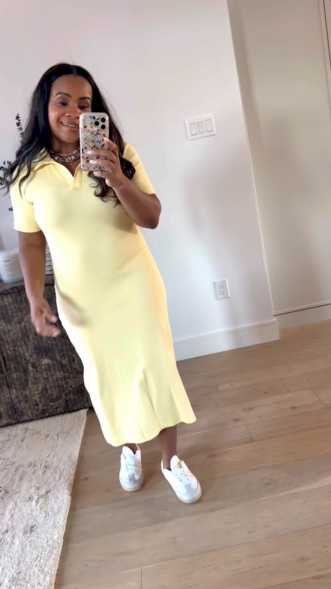 Stunning butter yellow $20 dress!! 50% off 🙌🏾 

 

#LTKSeasonal #LTKSaleAlert #LTKootd