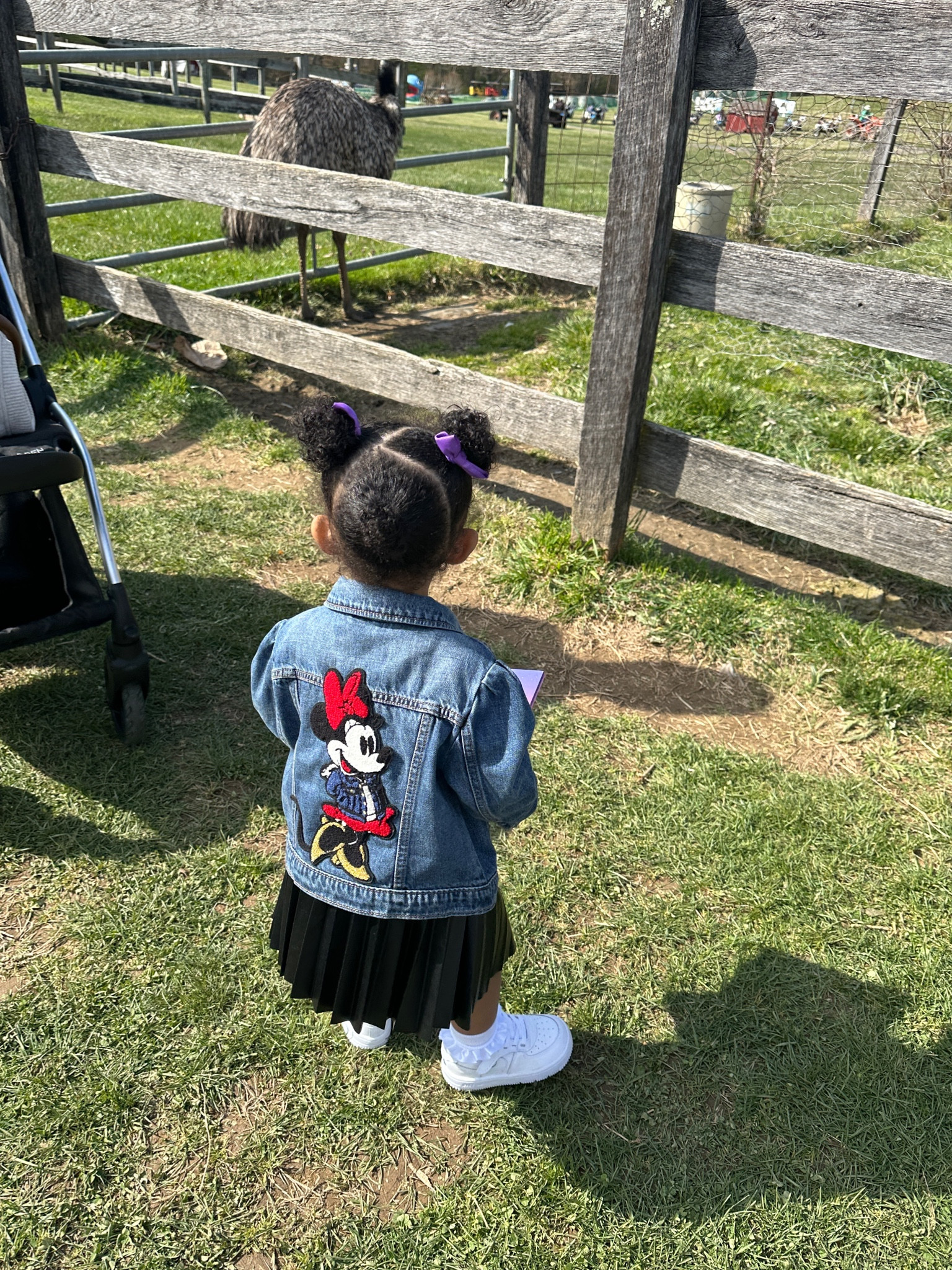 How cute is this denim jacket featuring Mini Mouse?!   Paired with a fresh pair of Nike AirForceOnes 🥰

#LTKkids #LTKbaby #LTKshoecrush