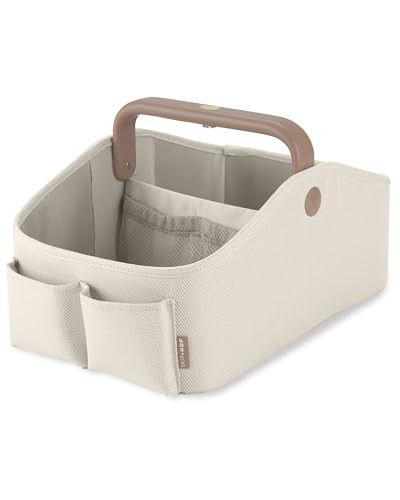 Skip Hop Diaper Caddy Organizer with Touch Sensor Night Light Nursery Style Oat | Amazon (US)