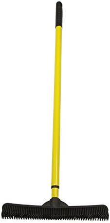 FURemover Broom, Pet Hair Removal Tool with Squeegee & Telescoping Handle That Extends from 3-5',... | Amazon (US)