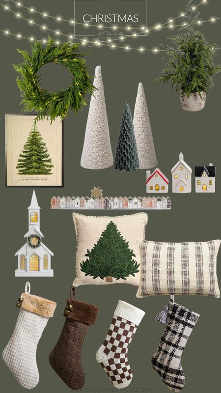 Adorable Christmas decor! I love these village pieces, advent calendar and holiday pillows and artwork. Use code FAMILY for 25% off  

#LTKHoliday #LTKHolidaySale #LTKSeasonal