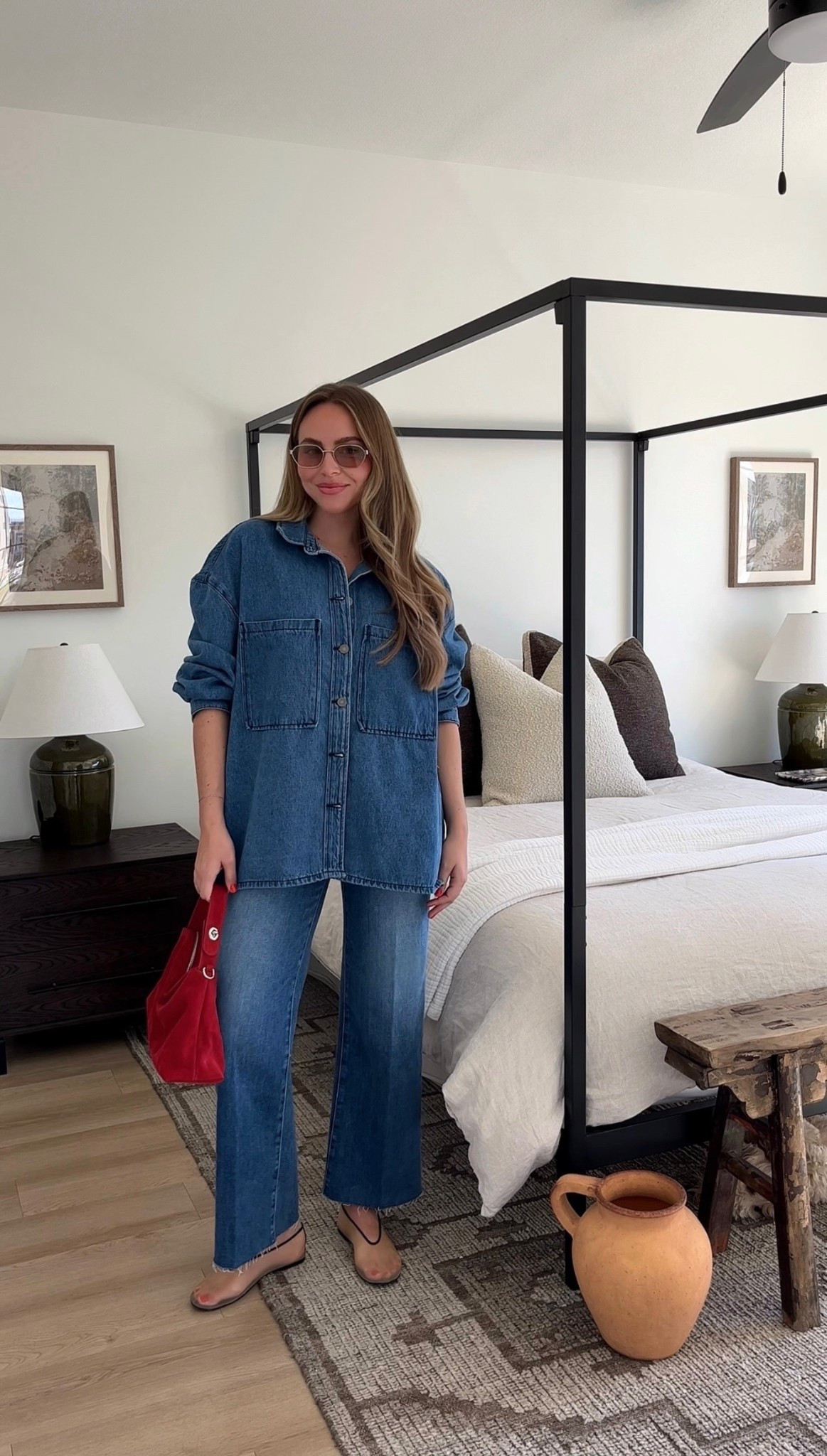 Wearing a size 25 in the denim and a M in the oversized button up jean shirt #founditonamazon #amazonfashion #amazonfinds



#LTKItBag #LTKStyleTip #LTKShoeCrush