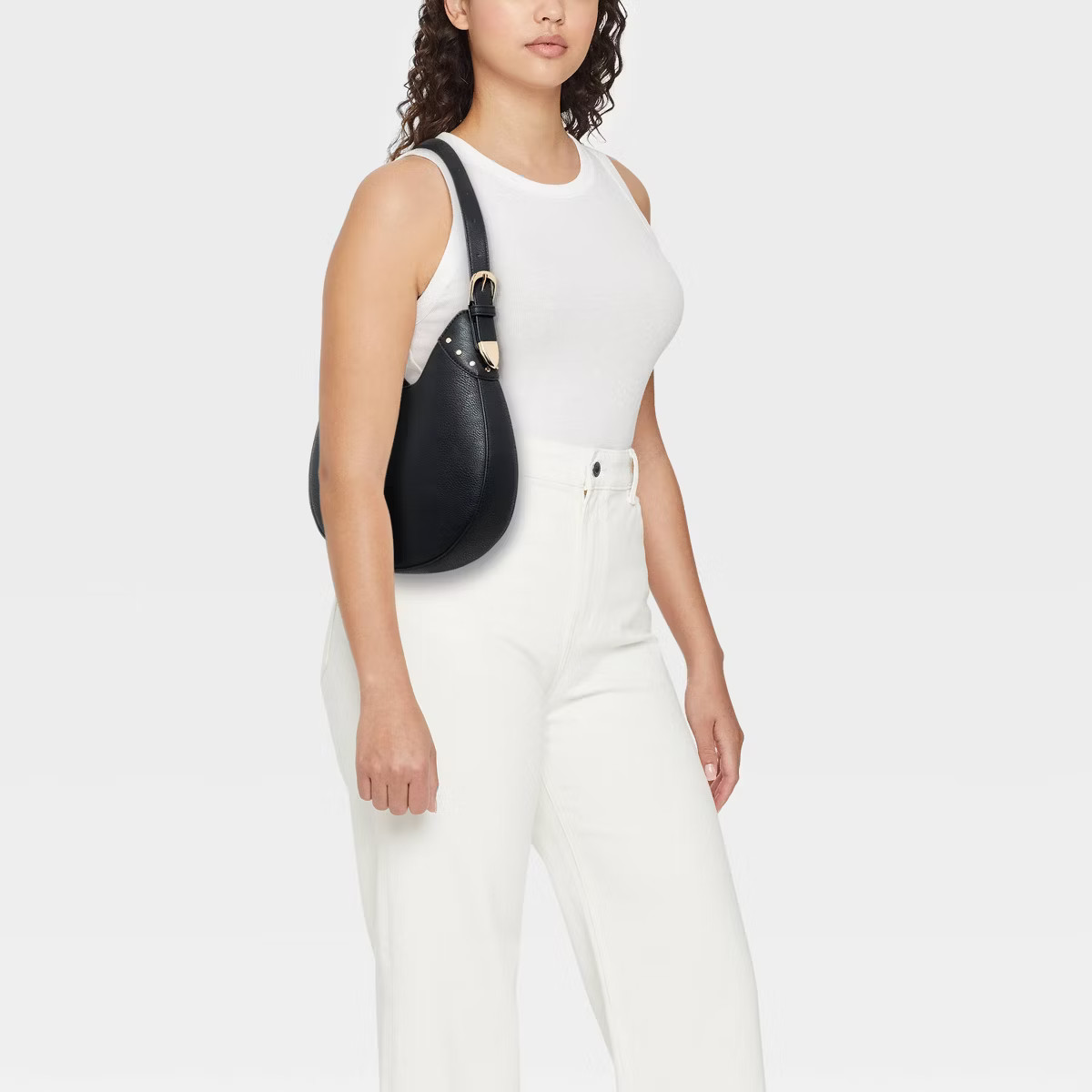 Curved Shoulder Bag - Universal Thread™ | Target