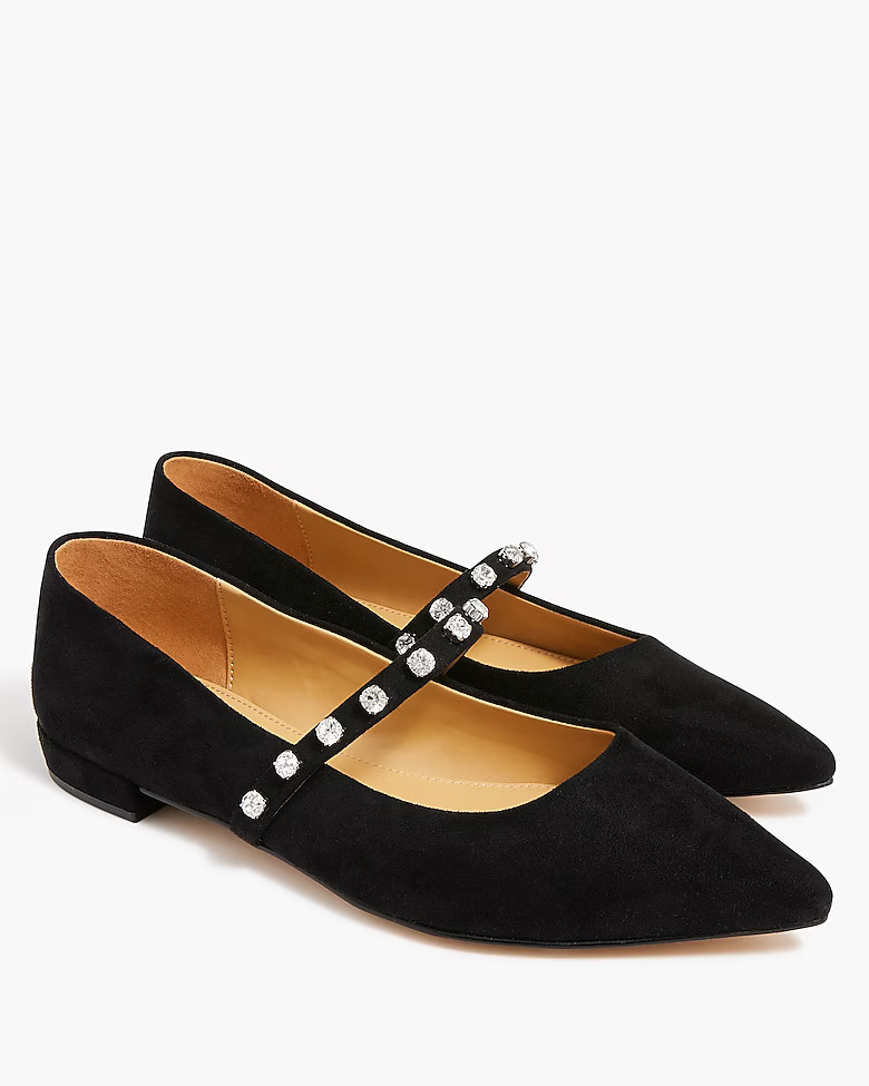 Mary Jane flats with gem strap | J.Crew Factory