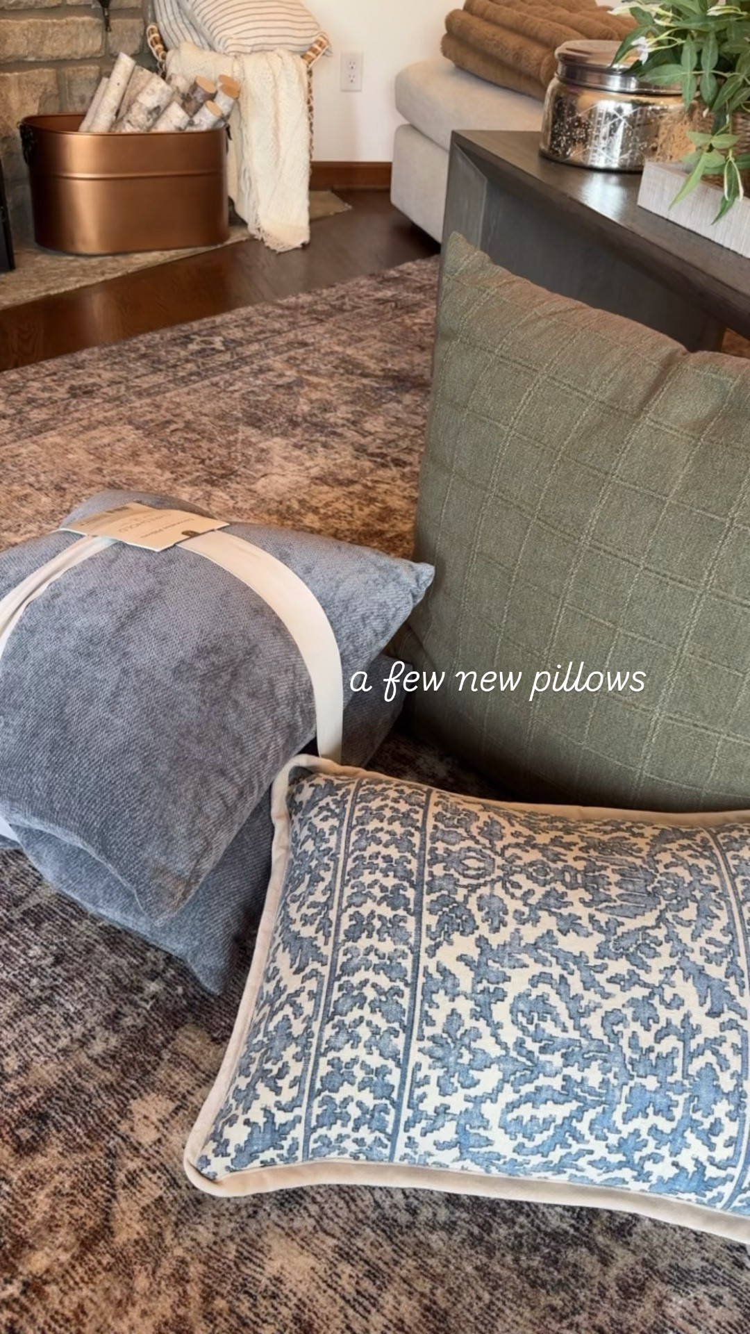 Pillow refresh. Pretty now and into Fall. Love this green. 
Target home

#LTKHome #LTKSeasonal