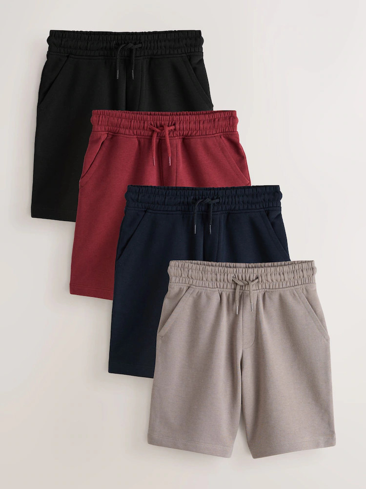 Natural/Raspberry/Black/Navy Regular Fit Basic Shorts (3-16yrs) | Next US