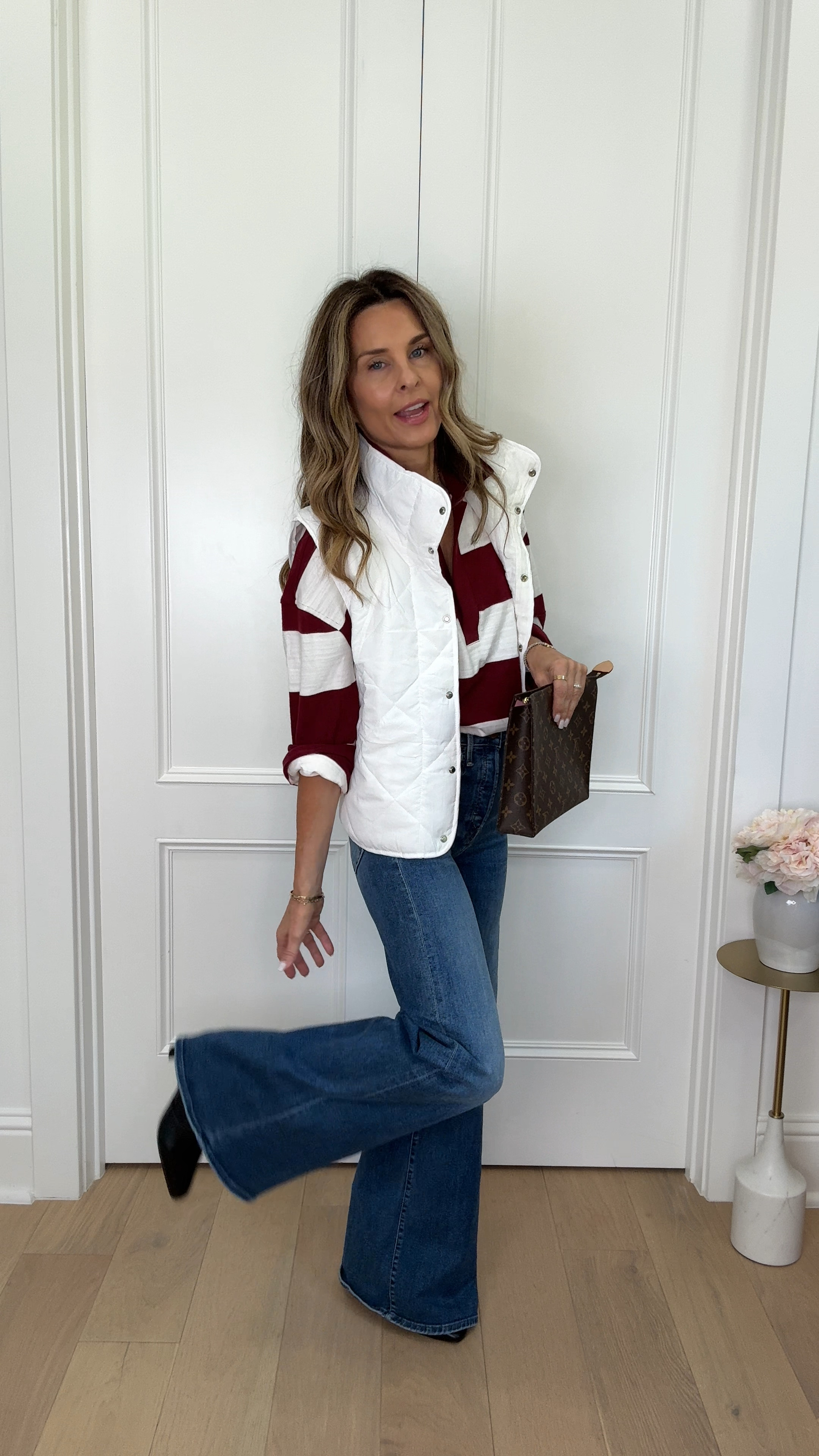 -Mother jeans TTS
-Rugby polo top sz S
-Amazon quilted puffer vest 

#LTKFindsUnder50 #LTKOver40 #LTKStyleTip