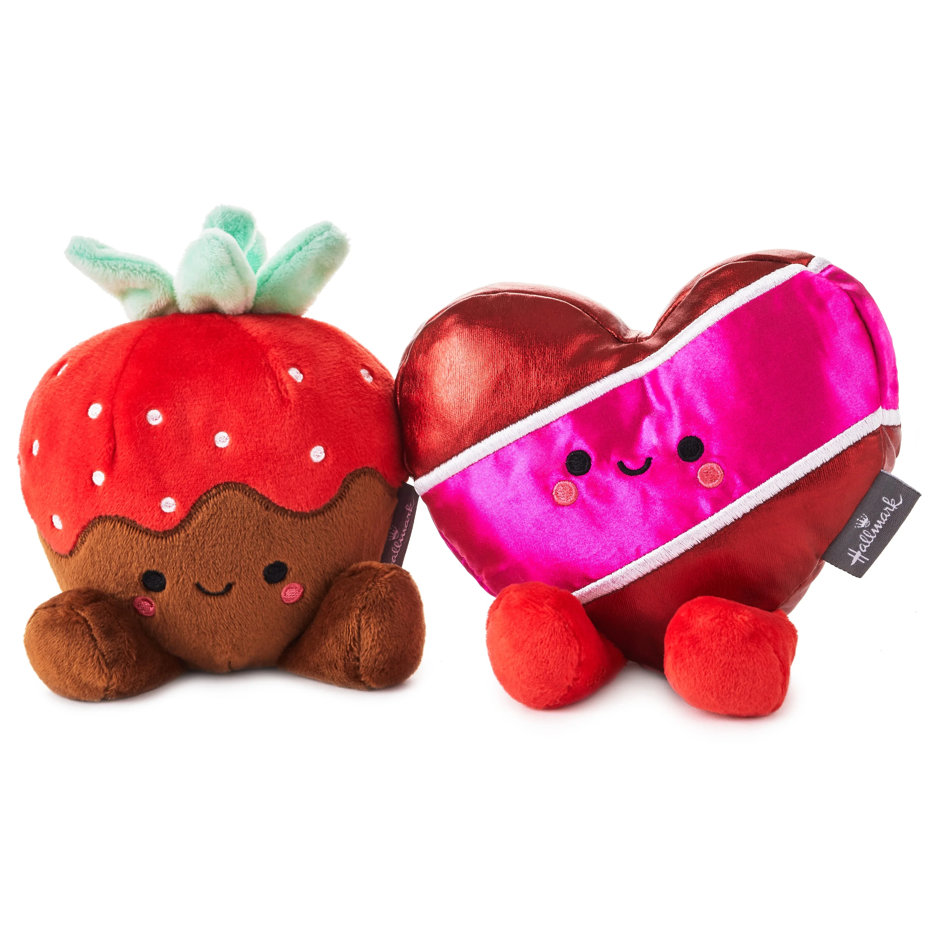 Hallmark Better Together Strawberry and Chocolates Magnetic Plush, 5" | Walmart (US)