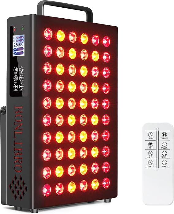 Red Light Therapy Panel, Red & Infrared Light Therapy for Face and Body, 630nm 660nm 850nm 940nm ... | Amazon (US)