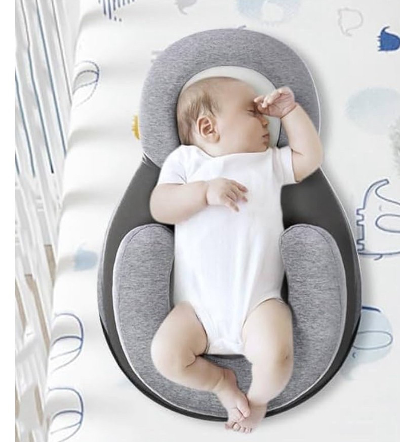 Trying this bassinet bed out for our baby with reflux!! It has straps to strap them on, too. Keeping them elevated after night nursing is a must for reflux babies 🥲

#LTKFamily #LTKHome #LTKBaby