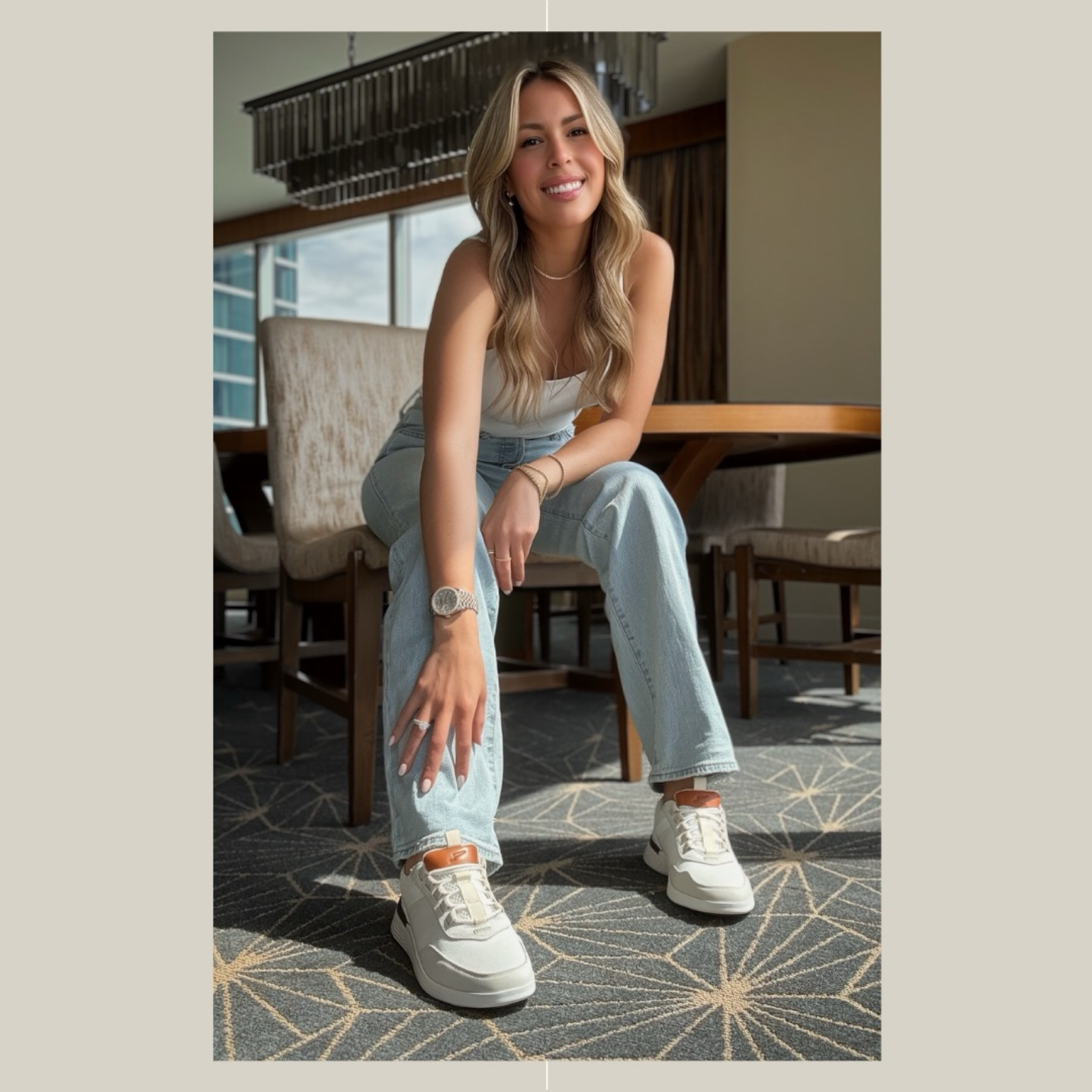 ✨ Excited to share my new sneakers from @wolfandshepherd! 👟💫 These beauties are incredibly versatile, perfect for dressing up or down. Whether I'm going for a casual day out or adding a touch of style to a dressier look, they’ve got me covered. 🙌

#ad #WolfAndShepherd #SneakerStyle #VersatileFashion #DressUpOrDown #OOTD 

#LTKActive #LTKShoeCrush #LTKStyleTip