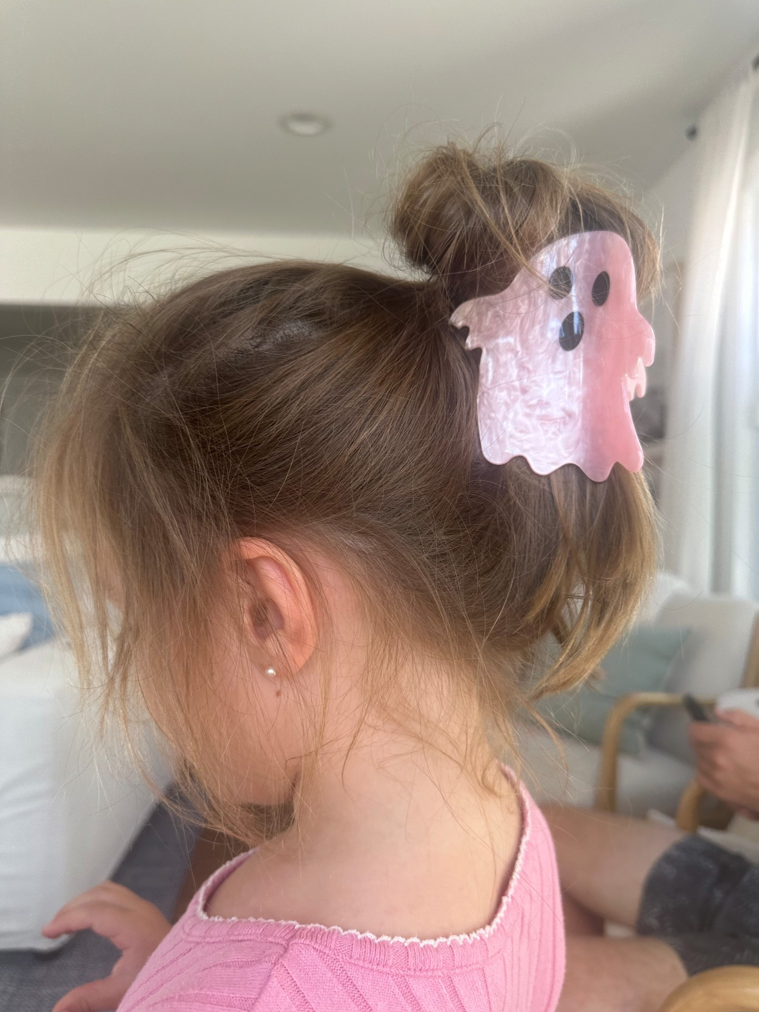 Ghost hair clip for Halloween 

#LTKKids #LTKHalloween #LTKSeasonal