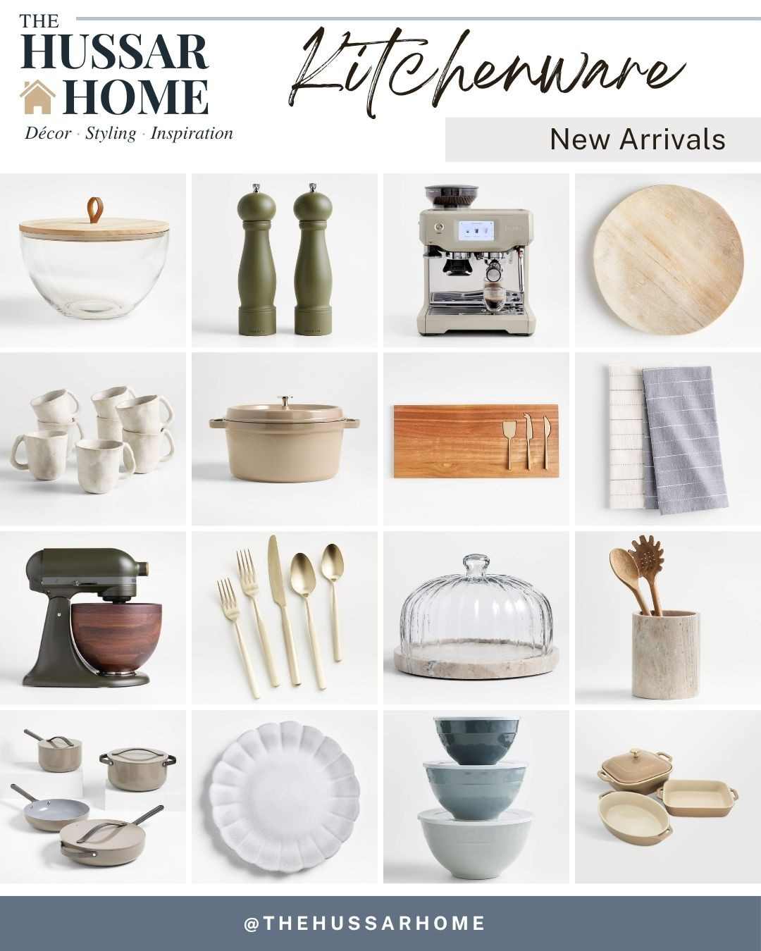 Your kitchen deserves a style upgrade—and these finds deliver. ✨
From textured ceramics to soft linens and display-worthy essentials, I’ve gathered the latest arrivals that blend beauty + function. Whether you’re hosting or just love a well-styled countertop, these picks were made to be seen.

Tap to shop the full curated collection and elevate your everyday. 🫶🏼
#TheHussarHome #ltkhome #kitcheninspo #homeessentials #kitchenstyling #neutraldecor #cozyhome 

 #LTKHome #LTKFindsUnder50 #LTKFamily