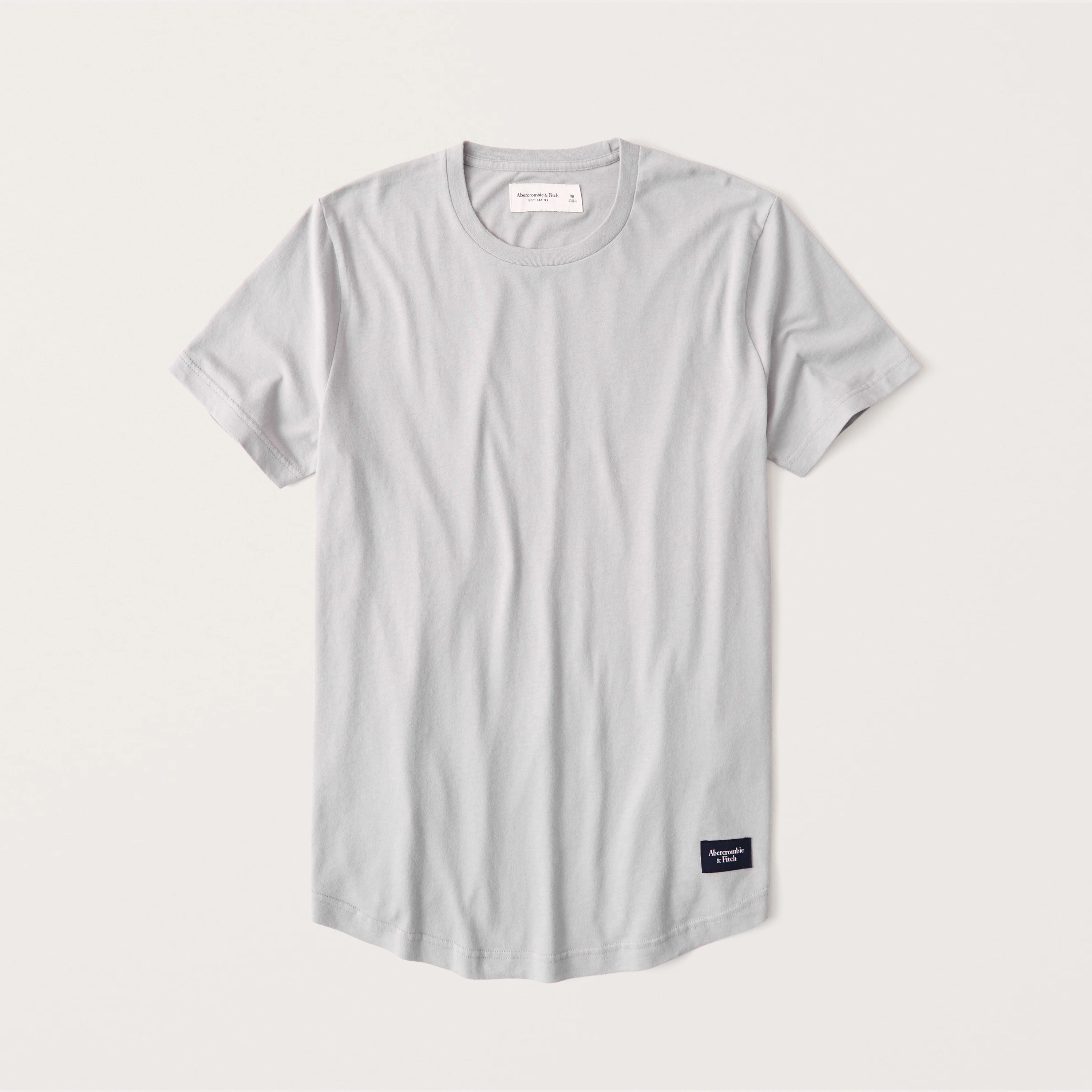 Curved Hem Tee | Abercrombie & Fitch (US)