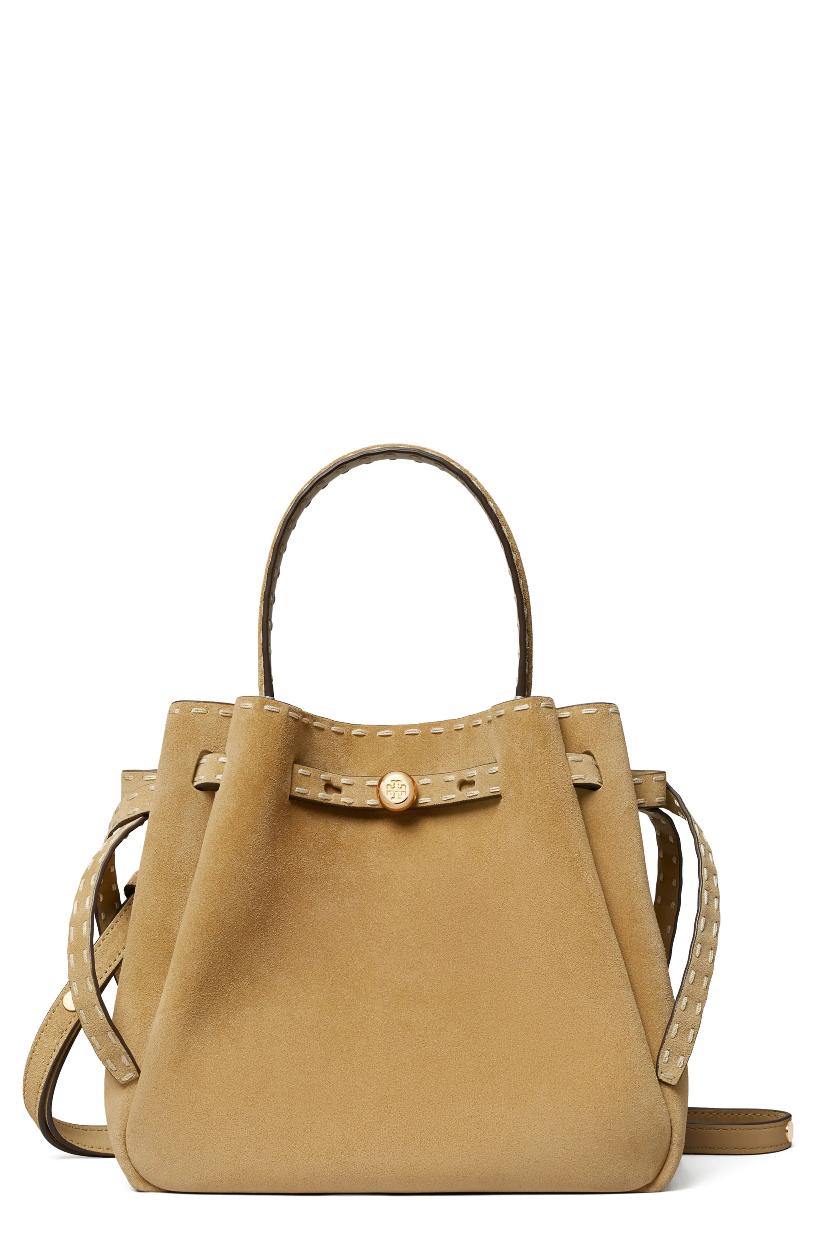 Tory Burch Romy Suede Bucket Bag (Women) | Nordstrom | Nordstrom