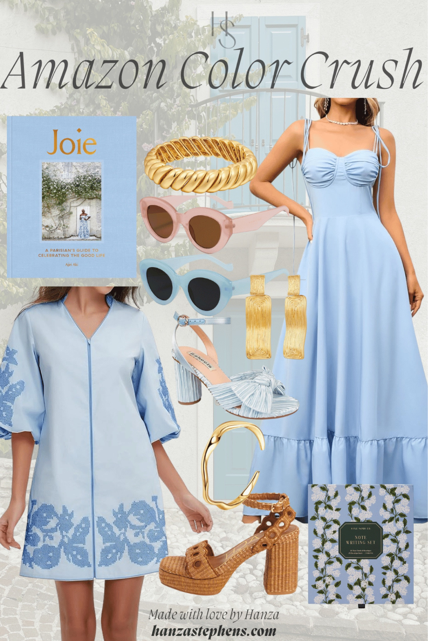 There is something so luxurious about cerulean (a fancy word for powder blue). I think people tend to think this color needs to go with silver, so I curated these dresses and home finds specifically to disprove that thought - they look amazing with gold also. 

Powder blue for winter 
Powder blue winter outfit Inspo 
Powder blue home finds for winter 
Powder blue amazon home finds 
Light blue for winter 
Light blue winter outfit Inspo 
Light blue home finds for winter 
Light blue amazon home finds  
Blue for winter 
Blue winter outfit Inspo 
Blue home finds for winter 
Blue amazon home finds 
Winter amazon home finds 
Winter amazon outfit Inspo 

