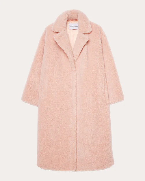 Maria Faux-Shearling Coat | Olivela
