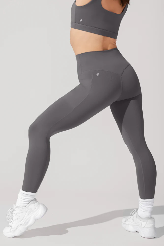 Supersculpt™ Leggings with Pockets - Slate | POPFLEX