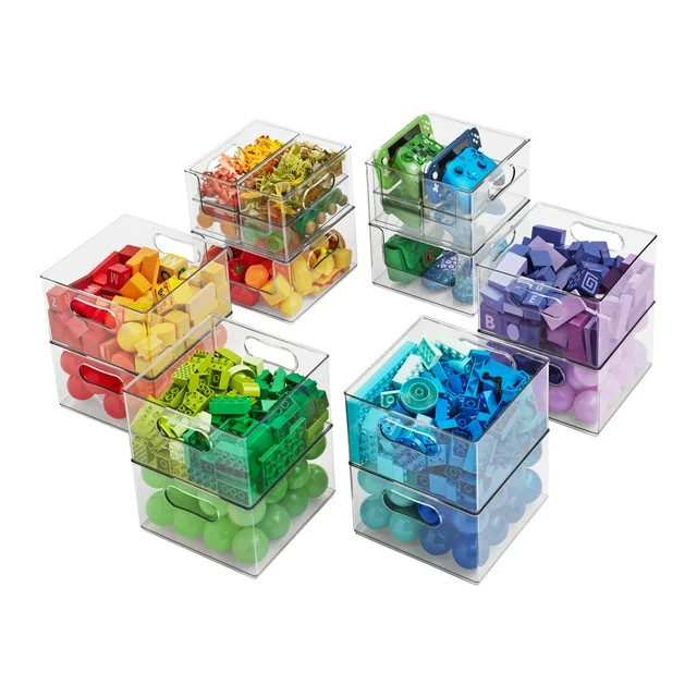 The Home Edit 20-Piece Clear Plastic Modular Edit | Walmart (US)