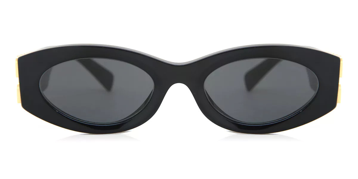 Miu Miu MU11WS 1AB5S0 Women’s Sunglasses Black Size 54 | SmartBuyGlasses Global