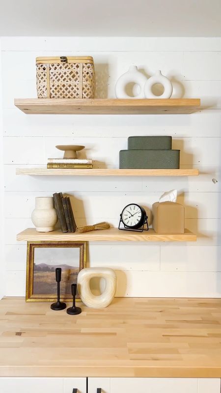 Happy Spring, friends! The weather is finally starting to warm up a bit, and I am ready for it. Today I’m sharing a spring refresh of styling our basement shelves!

#LTKSeasonal #LTKhome