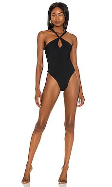 Camila Coelho Alanza One Piece in Black from Revolve.com | Revolve Clothing (Global)