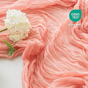 10 Pack Cheesecloth Table Runner,10ft Gauze Boho Romantic Cheese Cloth Table Runner for Wedding B... | Amazon (US)