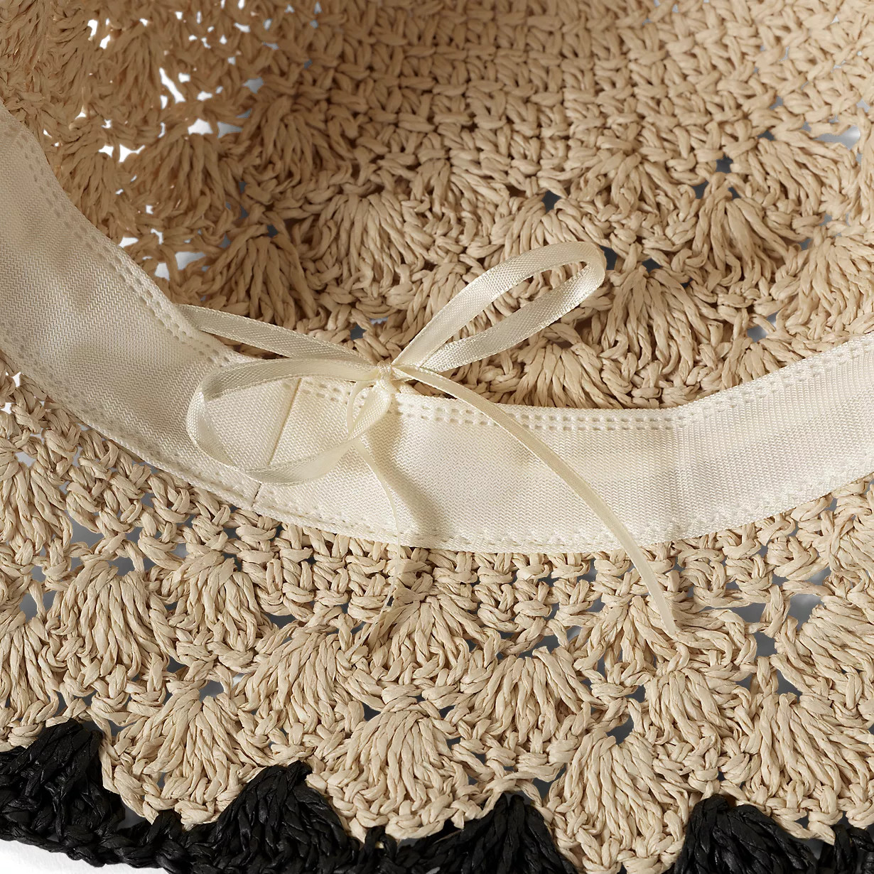 Women's Raffia Bucket Hat | Lands' End (US)
